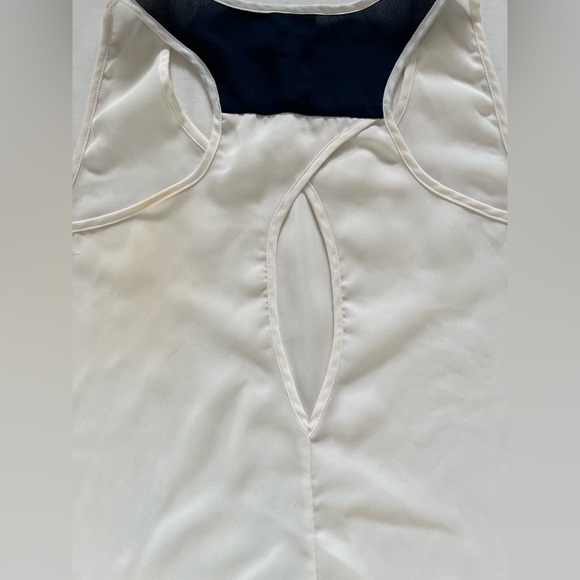 Against Nudity, sleeveless, sheer top, Sz L - Picture 3 of 5